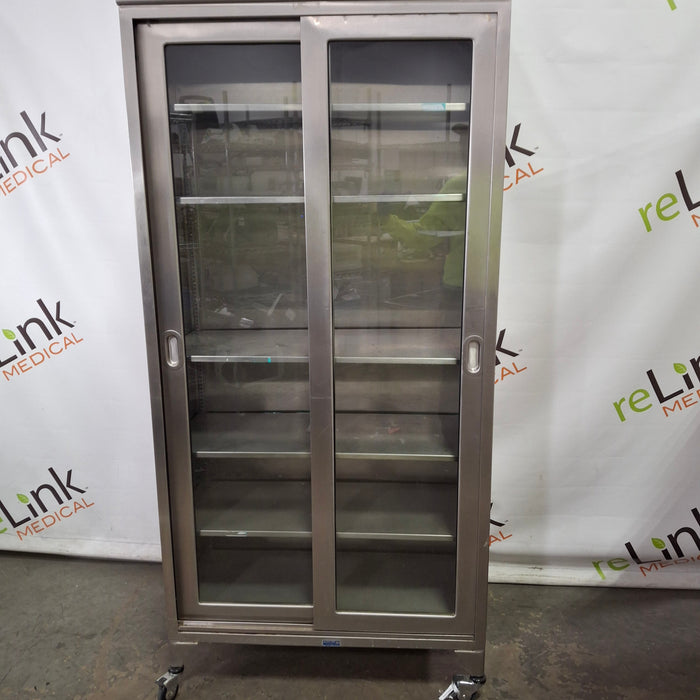 Atlantic Alloy Health & Equipment Corp. Stainless Steel Instrument Cabinet