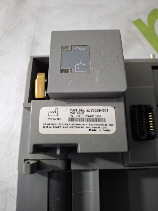 GE Healthcare MAC 5500 ECG without CAM Module