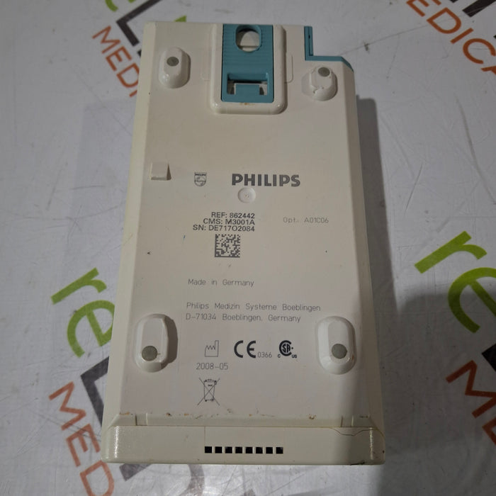 Philips M3001A-A01C06 Fast SpO2, NIBP, ECG, Temp, IBP MMS Module