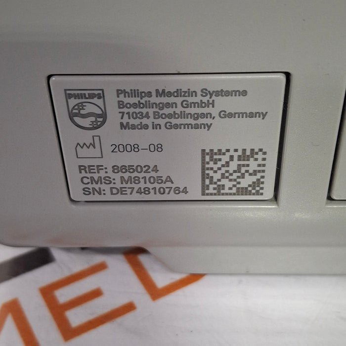 Philips Intellivue MP5 - ECG, Fast SpO2, NIBP Patient Monitor