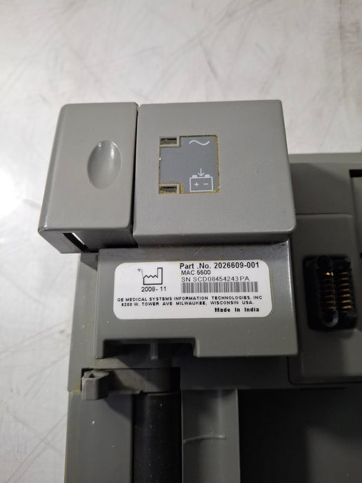 GE Healthcare GE Healthcare MAC 5500 ECG without CAM Module Cardiology reLink Online