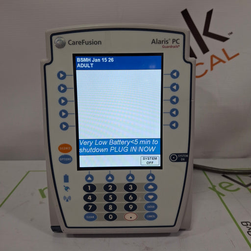 CareFusion CareFusion Alaris 8015 Large Screen POC Infusion Pump Infusion Pump reLink Online