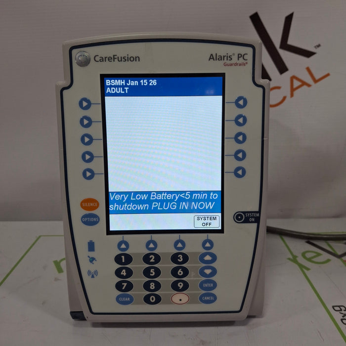 CareFusion CareFusion Alaris 8015 Large Screen POC Infusion Pump Infusion Pump reLink Online