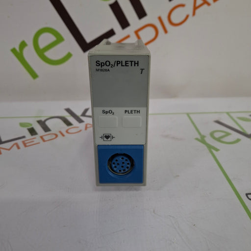 Hewlett Packard Hewlett Packard M1020A SpO2/PLETH Single Parameter Module Patient Monitors reLink Online