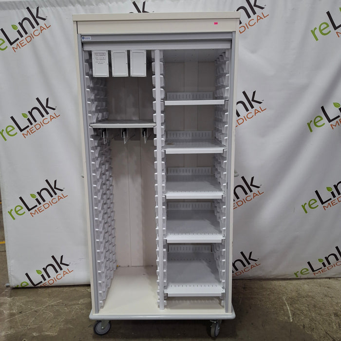 LogiQuip LogiCell Tall Double Wide Two Column Cart
