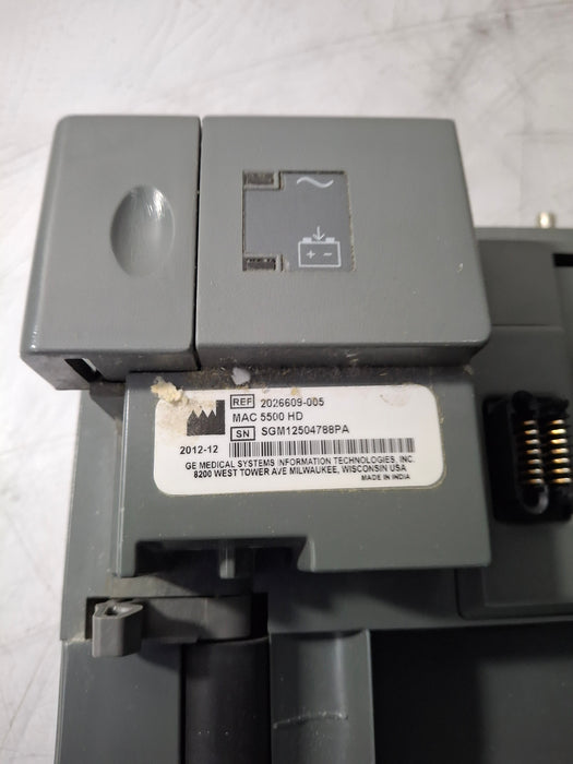 GE Healthcare GE Healthcare MAC 5500 HD ECG without CAM Module Cardiology reLink Online