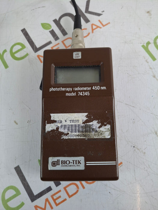 Bio-Tek Instruments 74345 Digital Radiometer