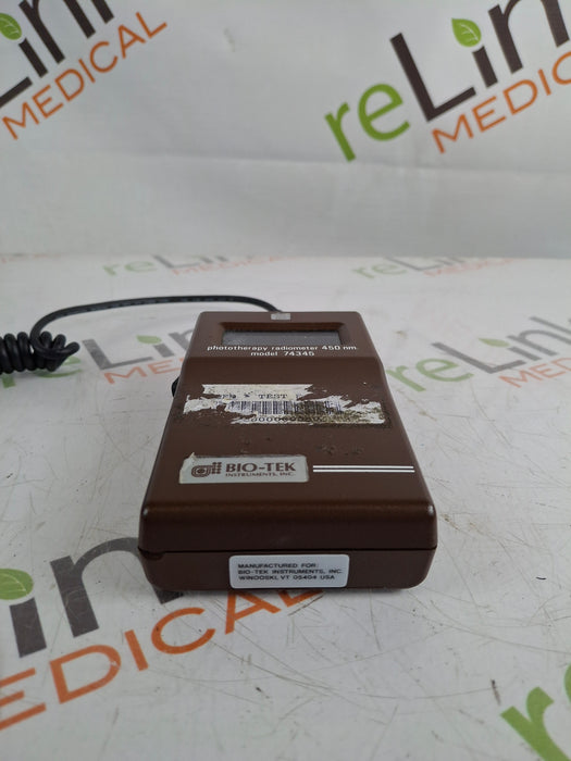 Bio-Tek Instruments 74345 Digital Radiometer