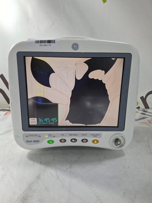 GE Healthcare Dash 4000 - GE/Nellcor SpO2 Patient Monitor