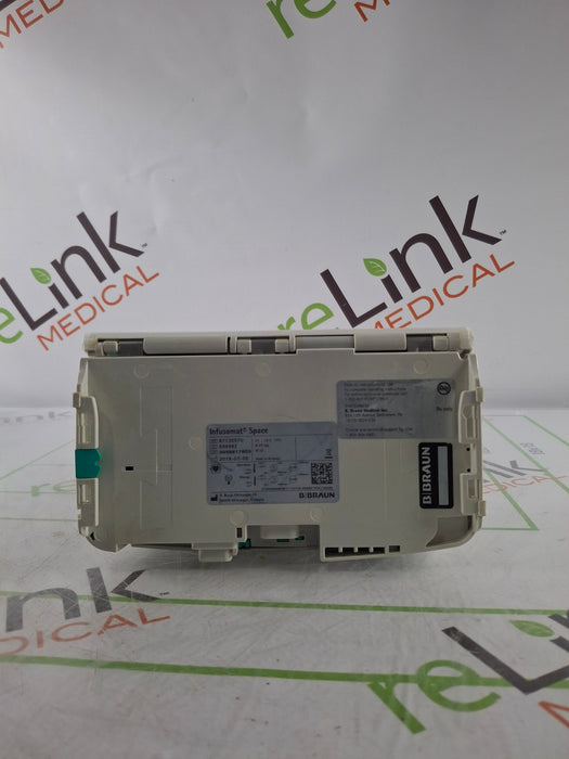B. Braun Infusomat Space w/Pole Clamp & AC Adapter Infusion Pump