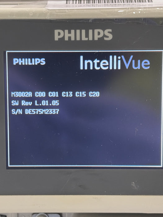 Philips Philips IntelliVue X2 Monitor - OxiMax SpO2 Patient Monitors reLink Online