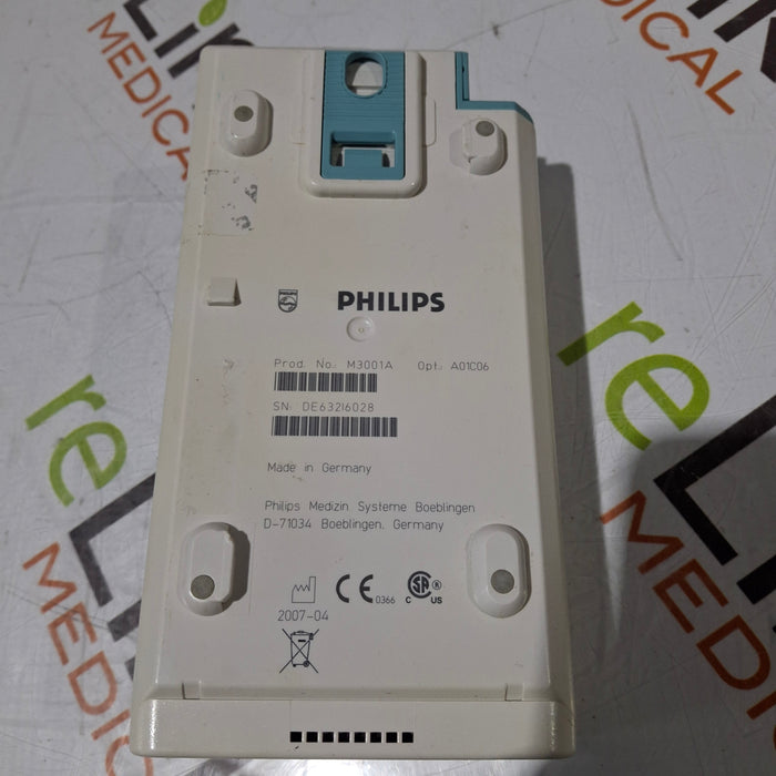 Philips M3001A-A01C06 Fast SpO2, NIBP, ECG, Temp, IBP MMS Module