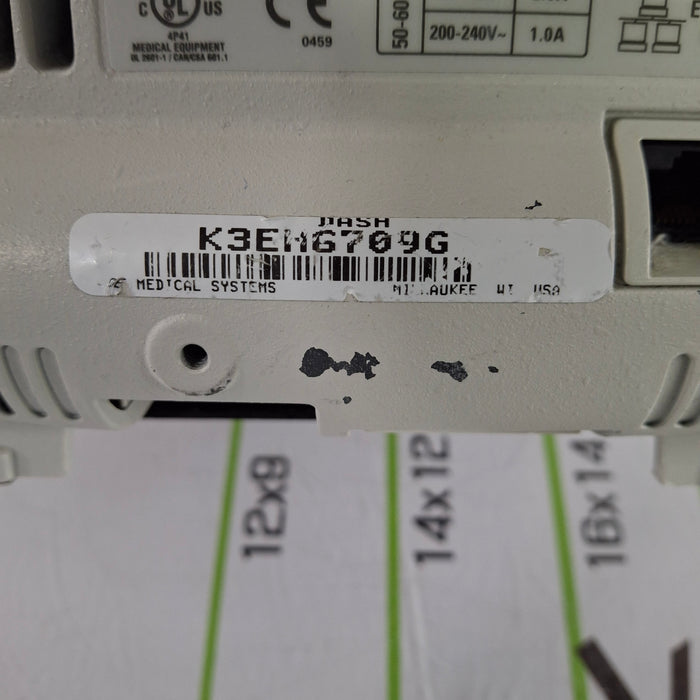 GE Healthcare Dash 3000 - GE/Nellcor SpO2 Patient Monitor