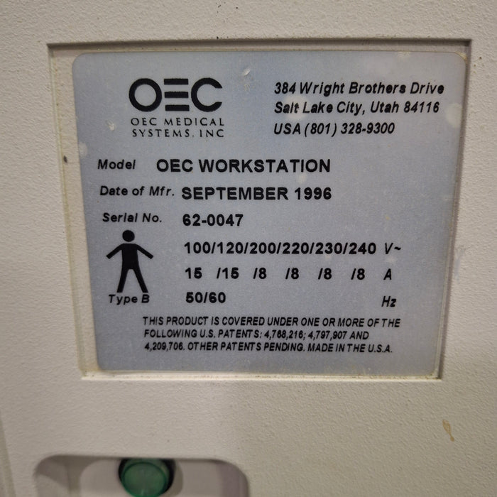 OEC Medical Systems 9600 C-Arm
