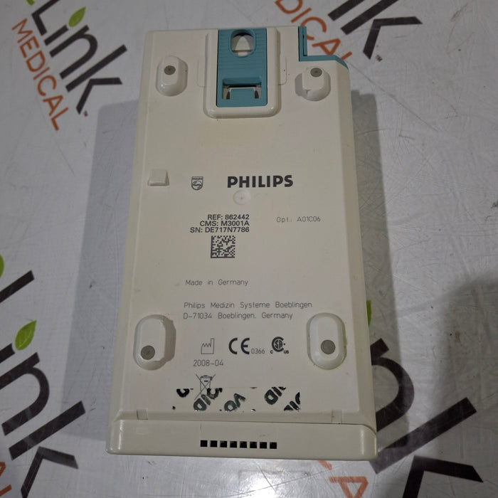 Philips M3001A-A01C06 Fast SpO2, NIBP, ECG, Temp, IBP MMS Module