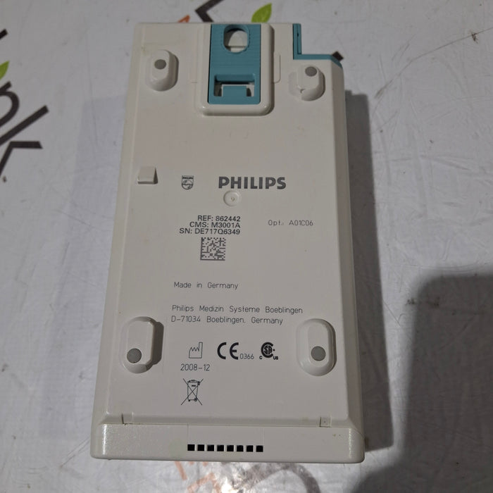 Philips M3001A-A01C06 Fast SpO2, NIBP, ECG, Temp, IBP MMS Module