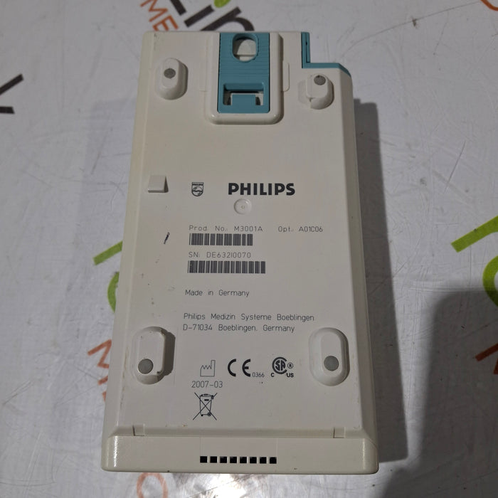 Philips M3001A-A01C06 Fast SpO2, NIBP, ECG, Temp, IBP MMS Module