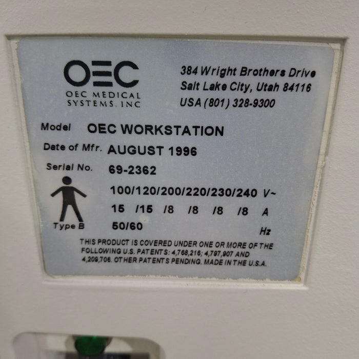 OEC Medical Systems 9600 C-Arm