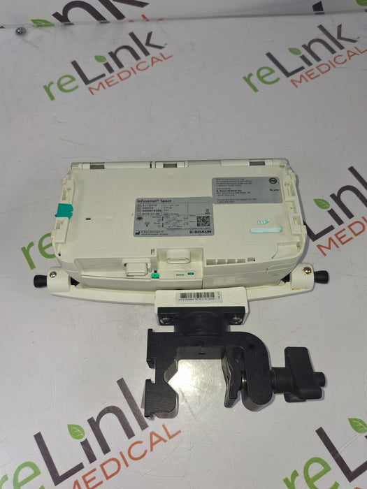 B. Braun Infusomat Space w/Pole Clamp & AC Adapter Infusion Pump