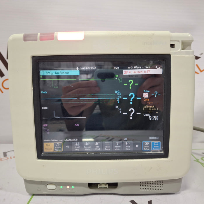 Philips Intellivue MP5 - ECG, Fast SpO2, NIBP Patient Monitor