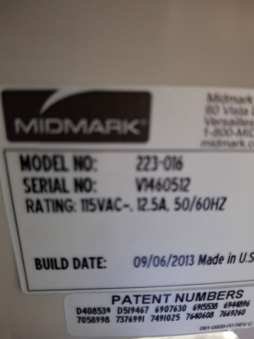 Midmark Midmark 223 Hi-Lo Power Barrier Free Procedure Exam Table Exam Chairs / Tables reLink Online