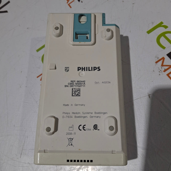Philips M3001A-A02C06 OxiMax SpO2, NIBP, ECG, Temp, IBP MMS Module