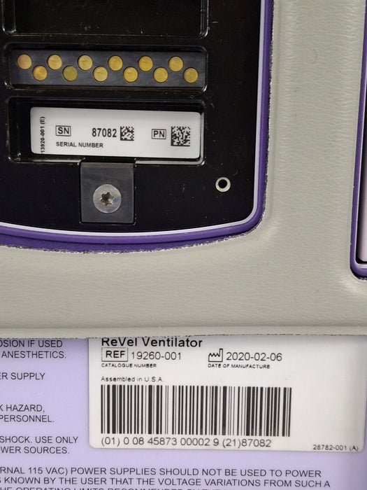CareFusion Revel Transport Ventilator