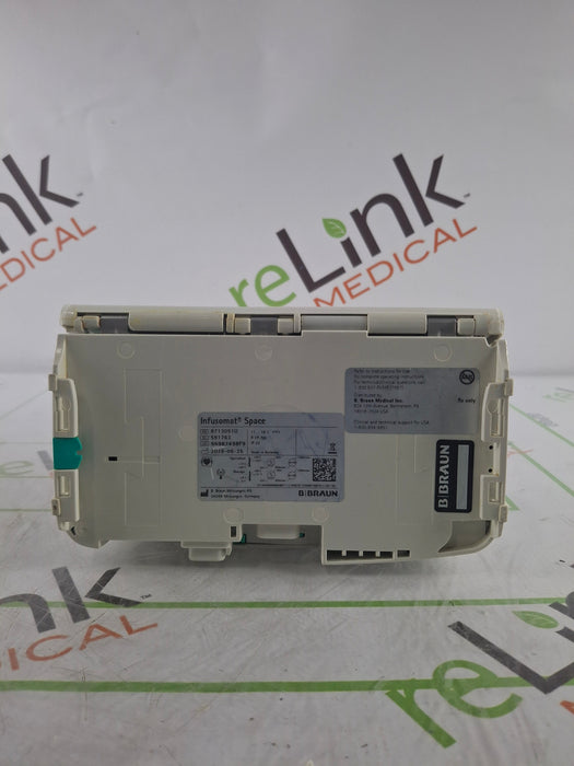 B. Braun Infusomat Space w/Pole Clamp & AC Adapter Infusion Pump