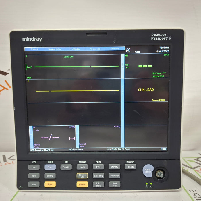 Mindray Mindray Passport V Patient Monitor Patient Monitors reLink Online
