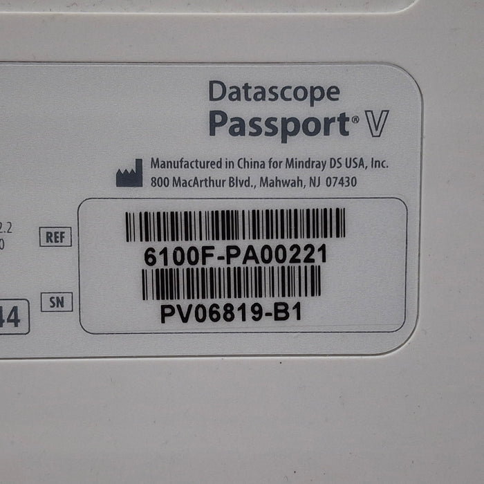Mindray Mindray Passport V Patient Monitor Patient Monitors reLink Online