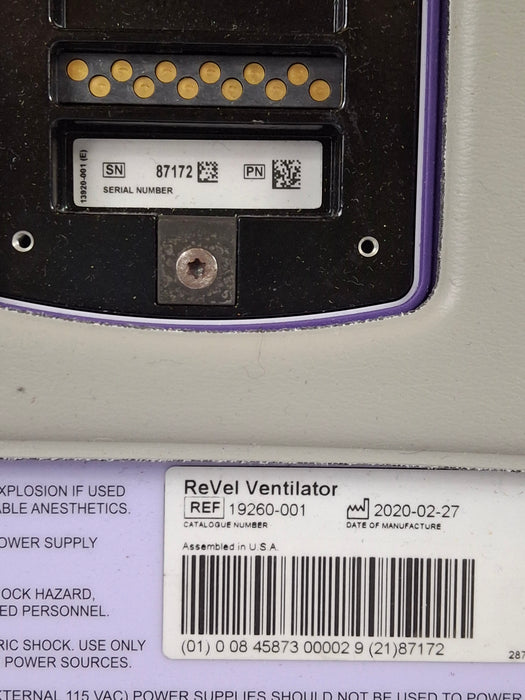 CareFusion Revel Transport Ventilator
