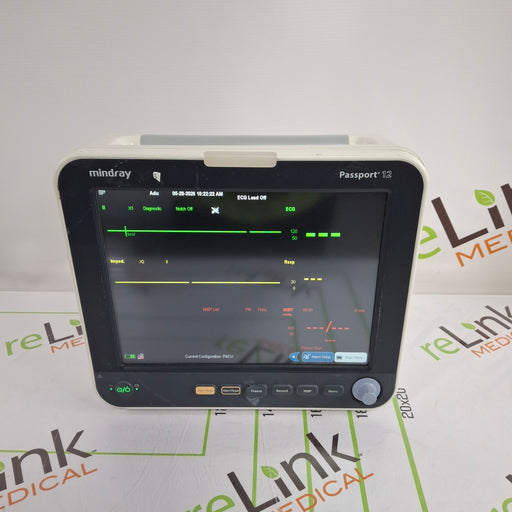 Mindray Mindray Passport 12 Patient Monitor Patient Monitors reLink Online
