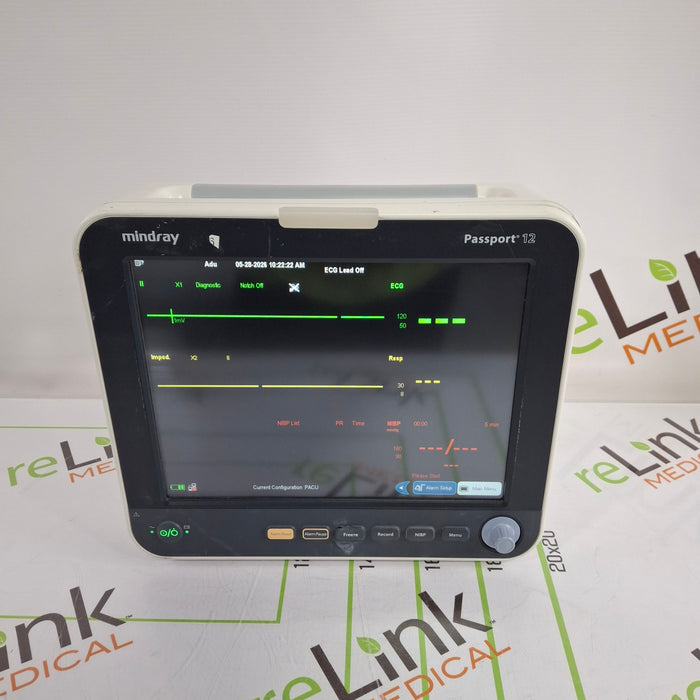 Mindray Mindray Passport 12 Patient Monitor Patient Monitors reLink Online