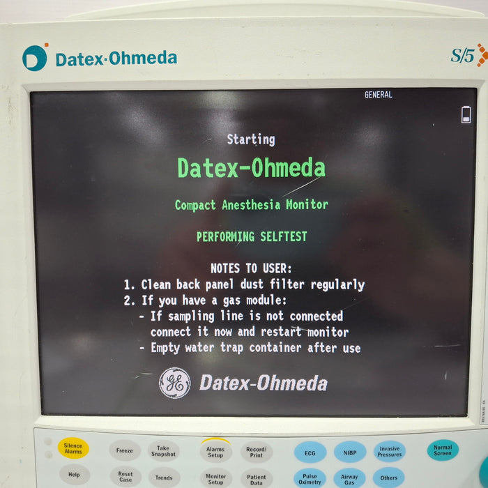 Datex-Ohmeda S/5 Compact Patient Monitor