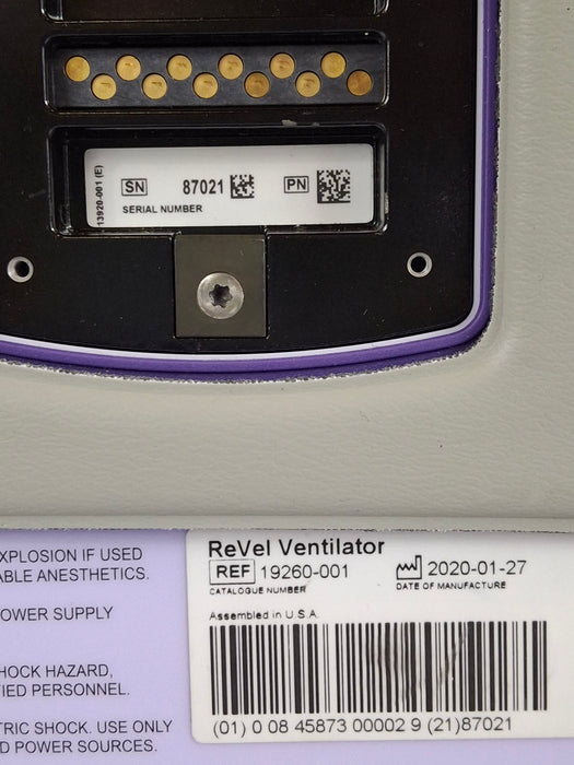 CareFusion Revel Transport Ventilator