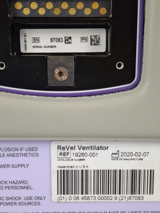 CareFusion Revel Transport Ventilator
