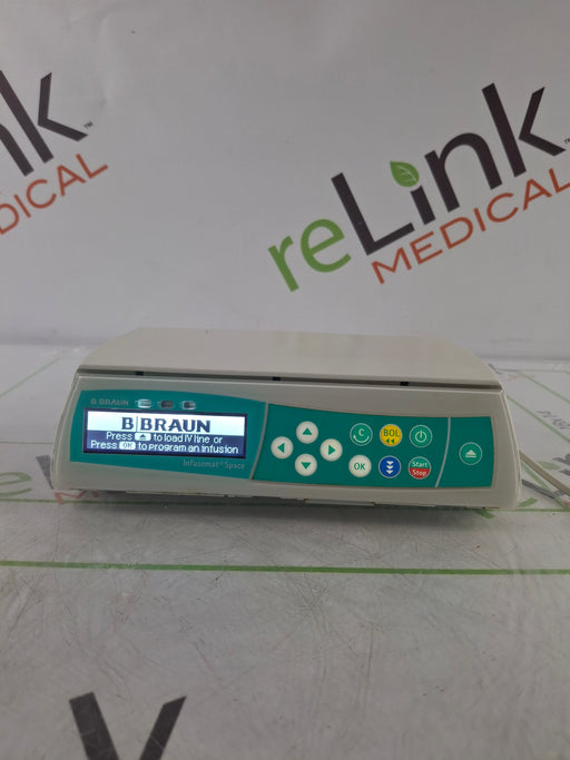 B. Braun B. Braun Infusomat Space w/Pole Clamp & AC Adapter Infusion Pump Infusion Pump reLink Online