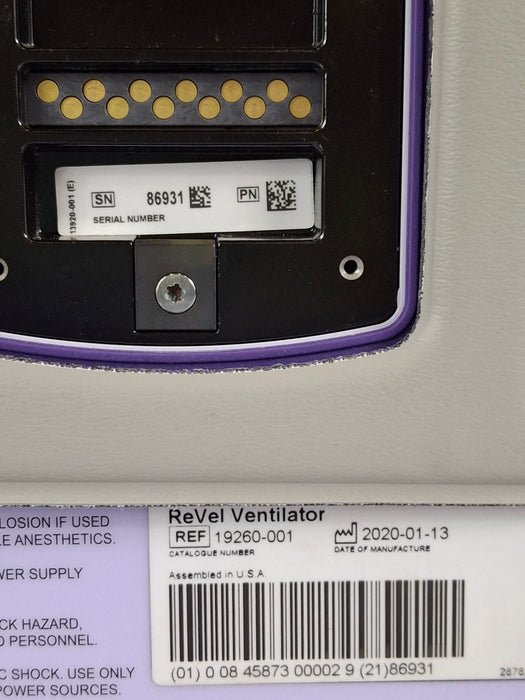 CareFusion Revel Transport Ventilator