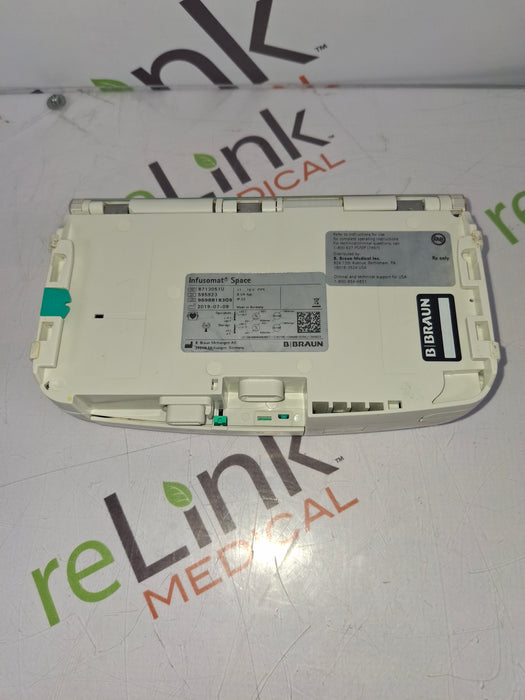 B. Braun B. Braun Infusomat Space w/Pole Clamp & AC Adapter Infusion Pump Infusion Pump reLink Online
