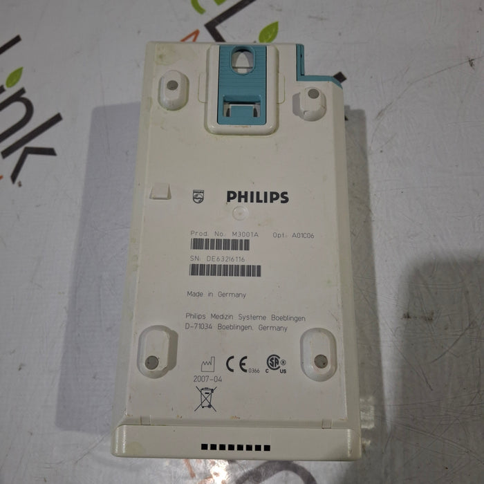 Philips M3001A-A01C06 Fast SpO2, NIBP, ECG, Temp, IBP MMS Module