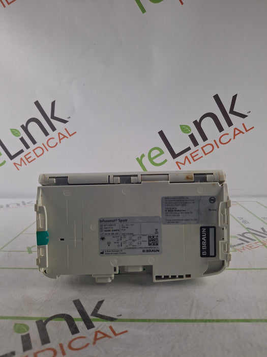 B. Braun Infusomat Space w/Pole Clamp & AC Adapter Infusion Pump