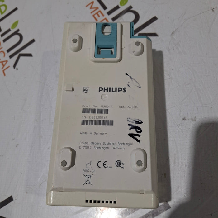 Philips M3001A-A01C06 Fast SpO2, NIBP, ECG, Temp, IBP MMS Module