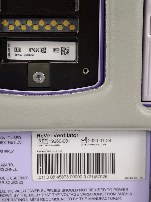 CareFusion Revel Transport Ventilator