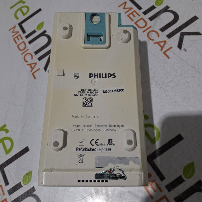Philips M3001A-A04C06 OxiMax SpO2, NIBP, ECG, Temp, IBP MMS Module