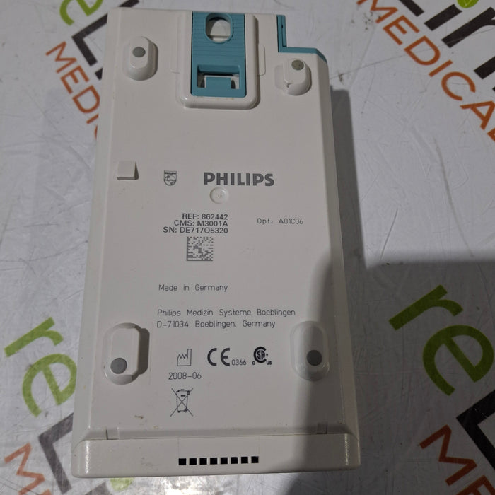 Philips M3001A-A01C06 Fast SpO2, NIBP, ECG, Temp, IBP MMS Module