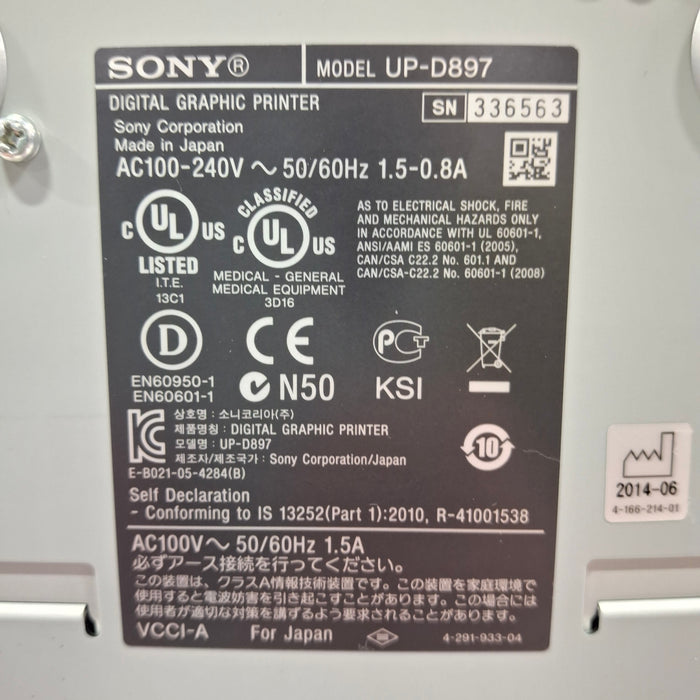 Sony Upp-110 Imager / Printer