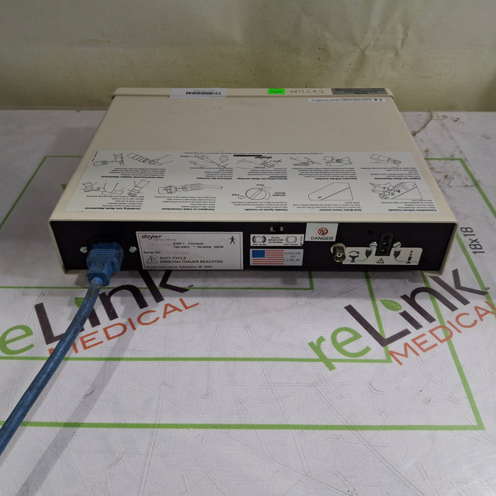 Stryker Stryker 2296-1 Command 2 Power Console Unit Surgical Power Instruments reLink Online