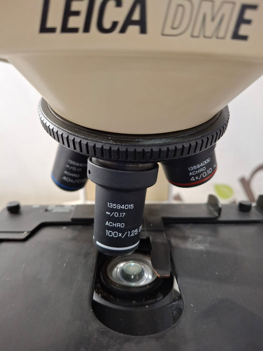Leica DME Binocular Microscope