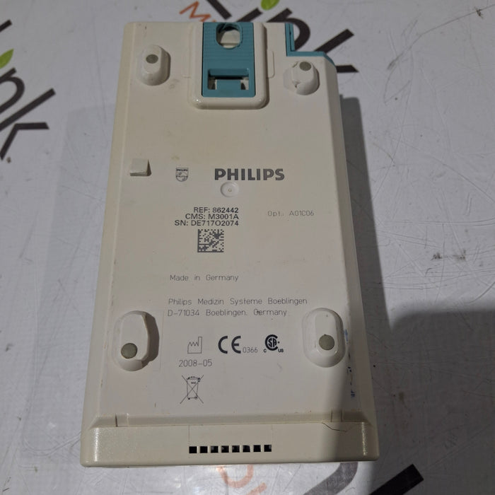 Philips M3001A-A01C06 Fast SpO2, NIBP, ECG, Temp, IBP MMS Module