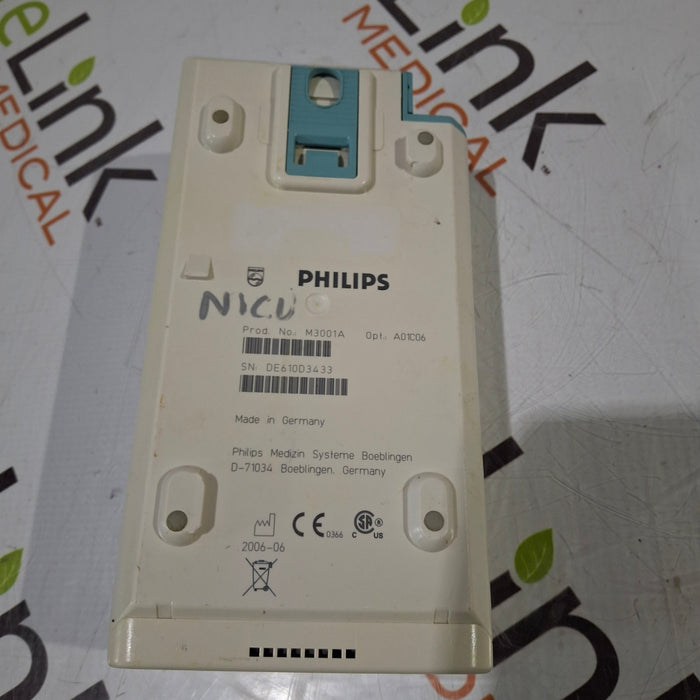 Philips M3001A-A01C06 Fast SpO2, NIBP, ECG, Temp, IBP MMS Module